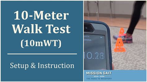 anpt 10 meter walk test.